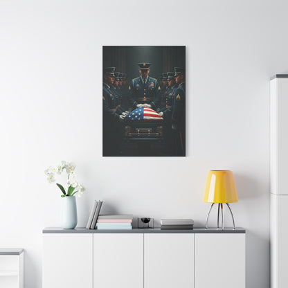 Military Honor Memorial Tribute Wall Art & Canvas Prints