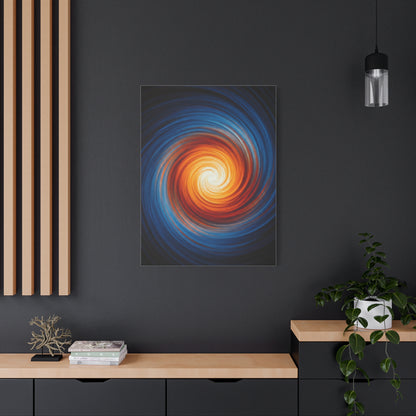 Swirling Light Vortex Abstract Wall Art & Canvas Prints
