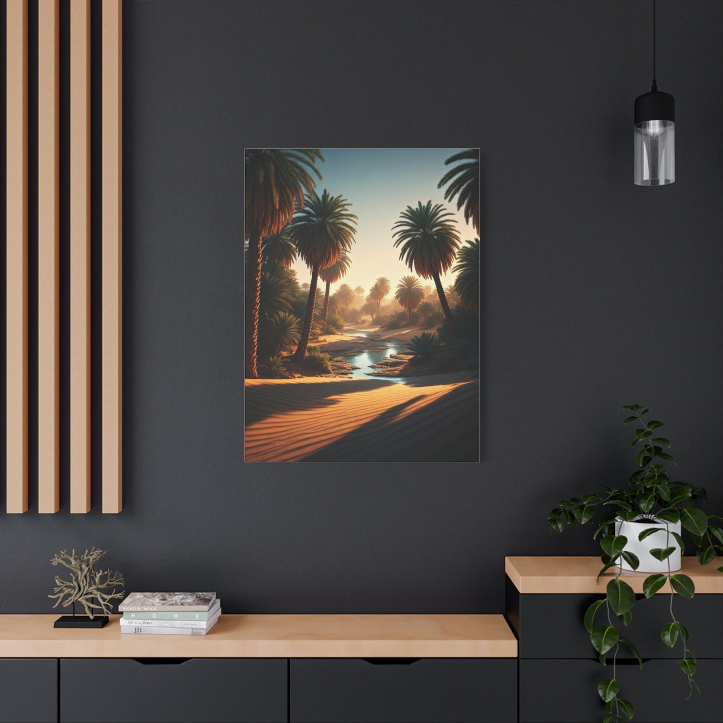 Desert Oasis Serenity Wall Art & Canvas Prints