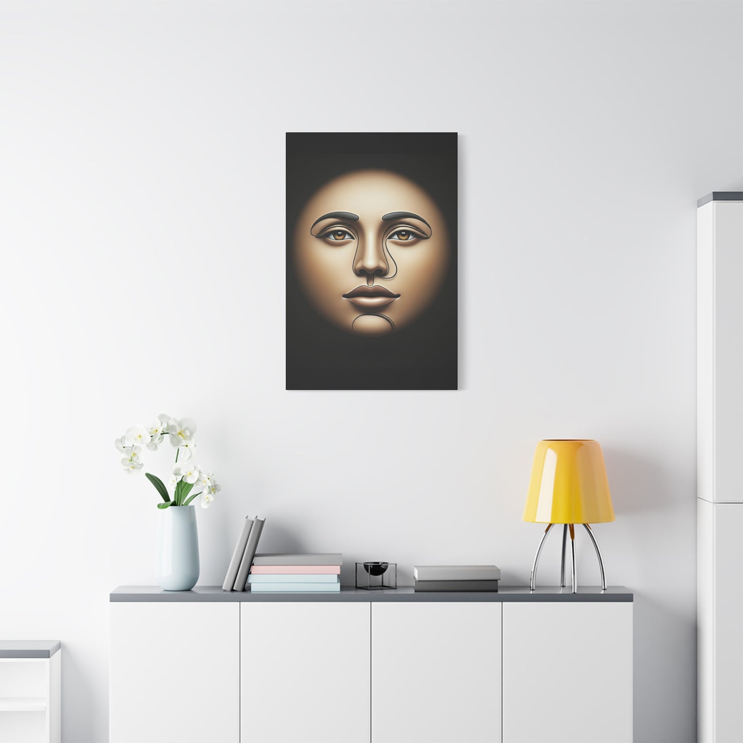 Ethereal Muse Portrait Wall Art & Canvas Print