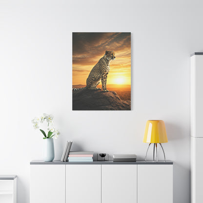 Giraffe at Dawn Wall Art & Canvas Prints
