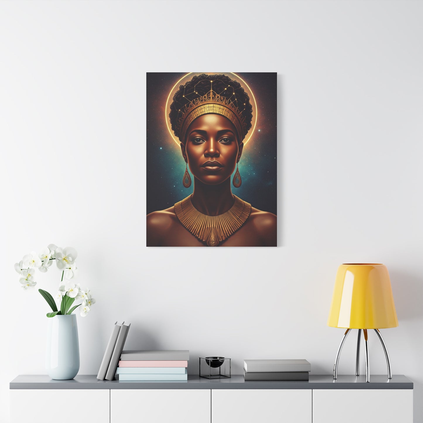 Celestial Queen Radiance Wall Art & Canvas Prints
