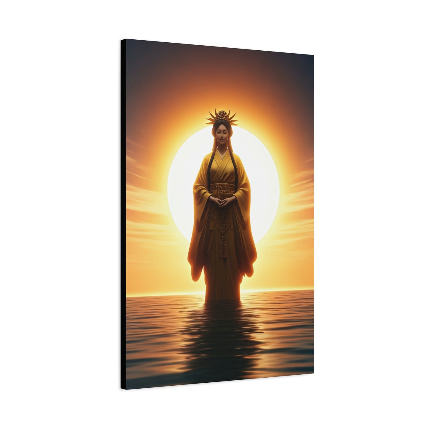 Golden Horizon Goddess Wall Art & Canvas Prints