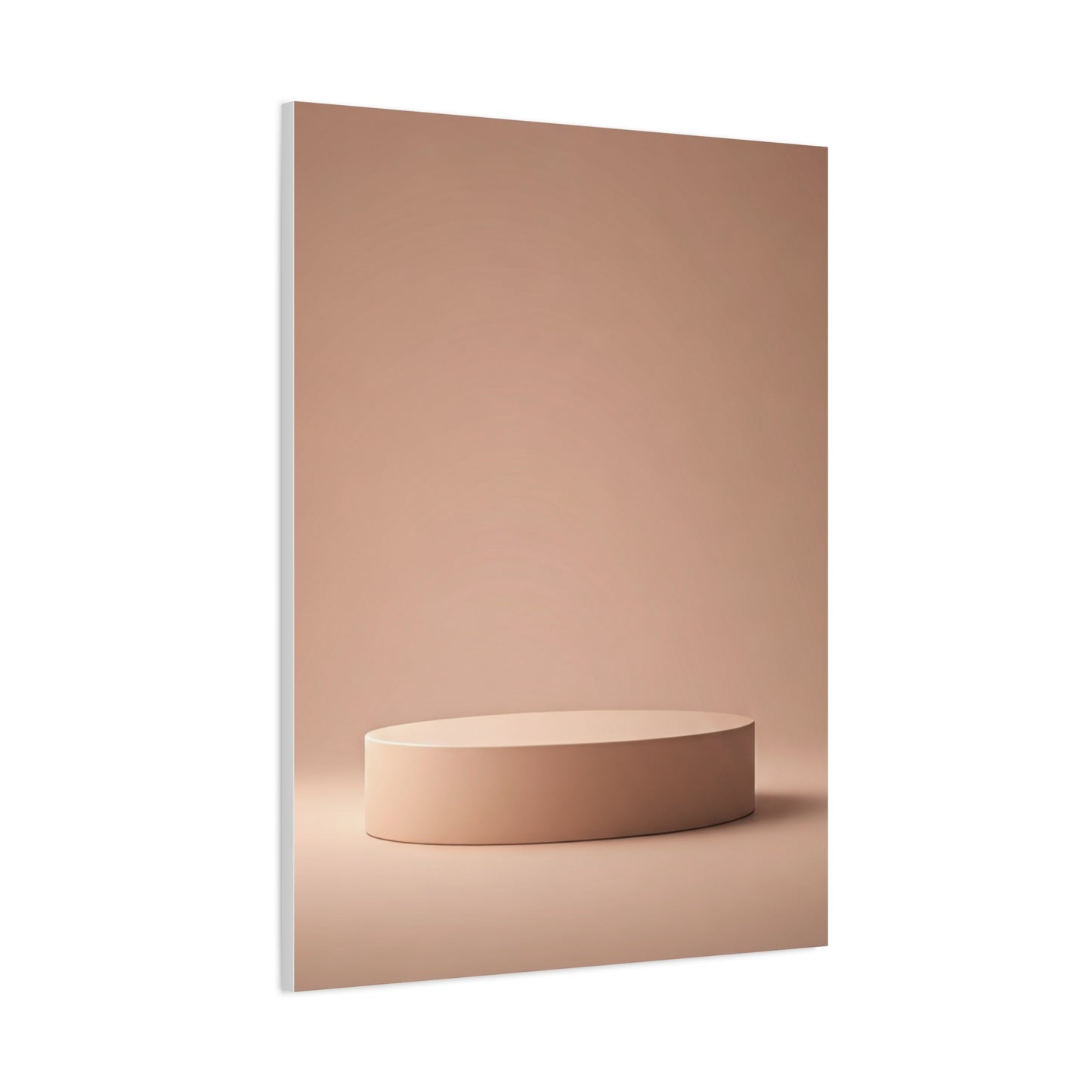 Soft Round Pedestal Minimal Display Wall Art & Canvas Prints