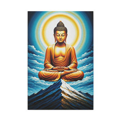 Celestial Buddha Above the Mountains