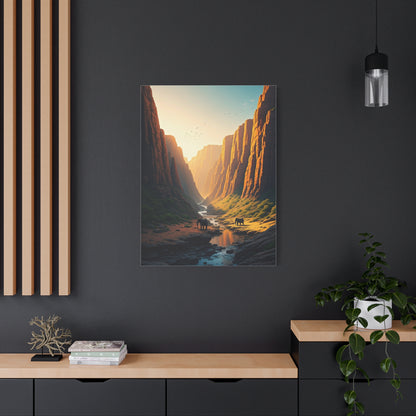 Canyon Light Passage Landscape Wall Art & Canvas Prints