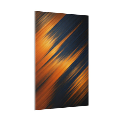 Warm Motion Streaks Abstract Wall Art & Canvas Prints
