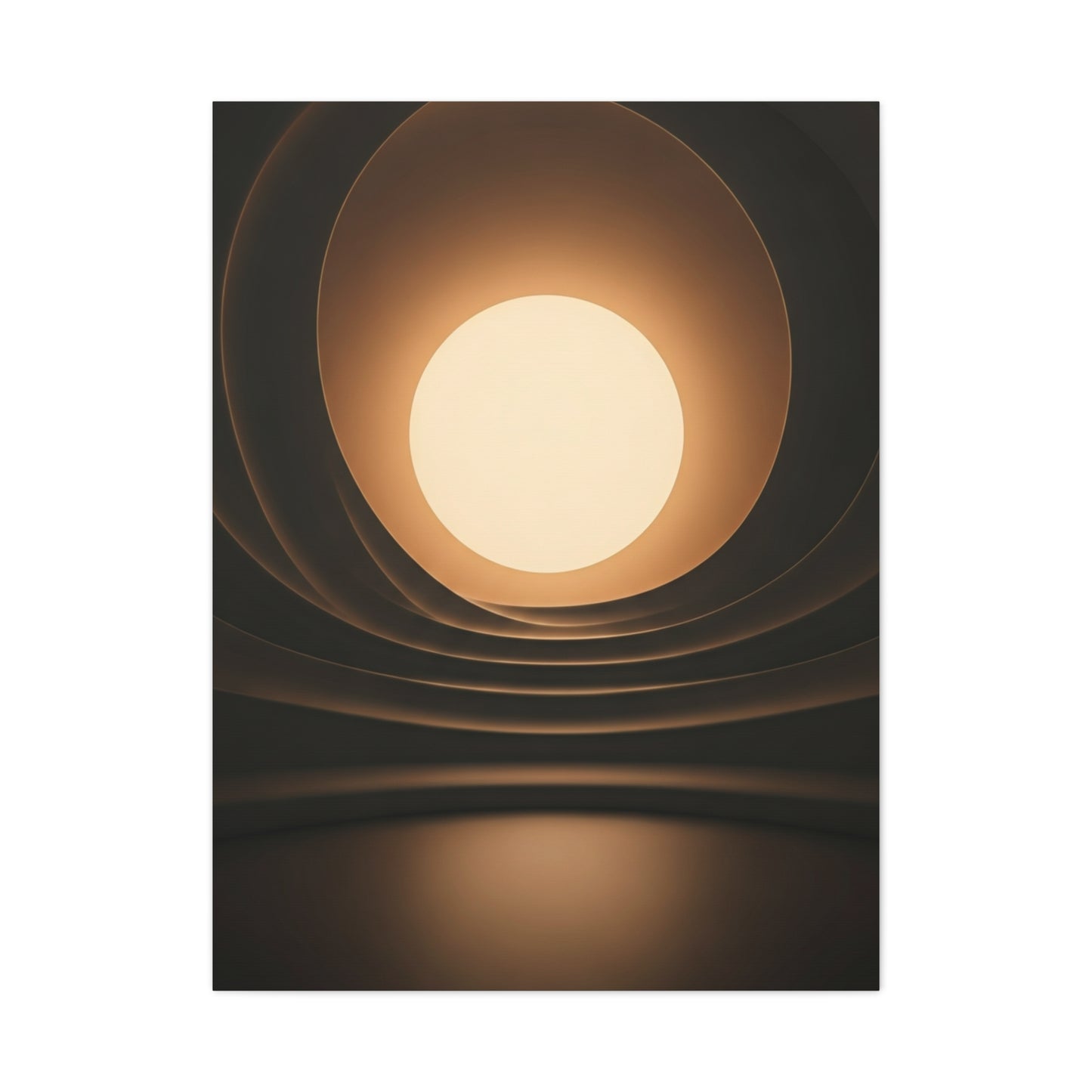 Radiant Sun Orb Reflection Wall Art & Canvas Prints