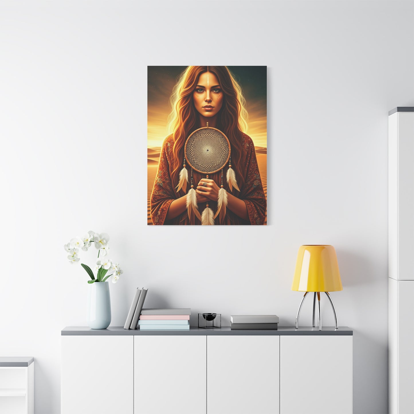 Sacred Dreamcatcher Guardian Wall Art & Canvas Prints