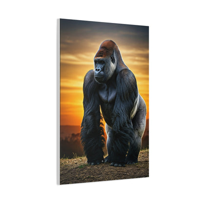 Majestic Gorilla Strength Portrait Wall Art & Canvas Prints