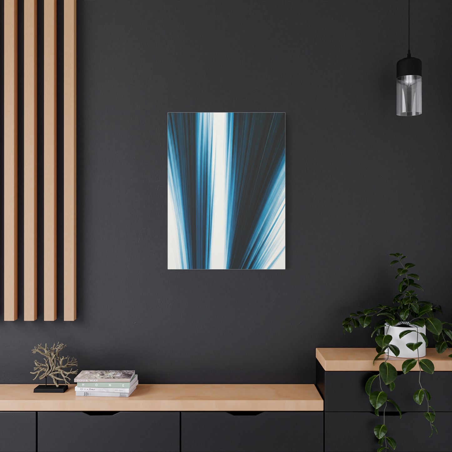 Azure Convergence Wall Art & Canvas Prints