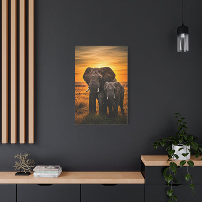 Elephant Companions Wall Art & Canvas Prints