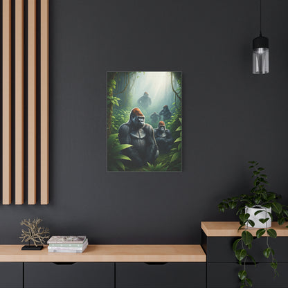 Jungle Guardians Gorilla Family Wall Art & Canvas Prints