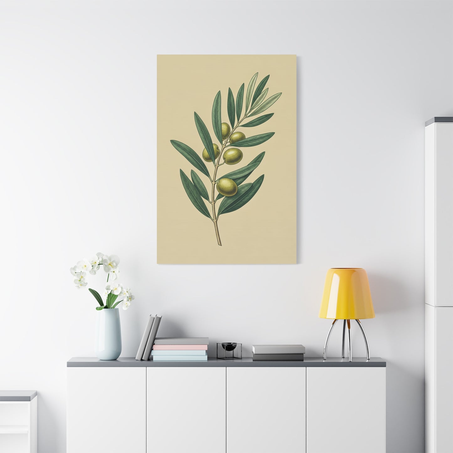 Olive Branch Study Wall Art & Canvas Prints