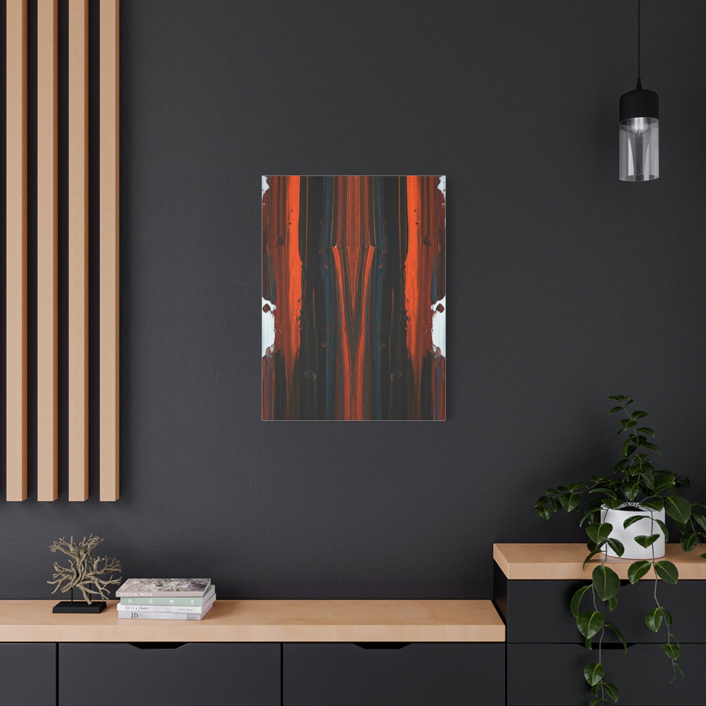 Symmetrical Earth Flow Abstract Wall Art & Canvas Prints