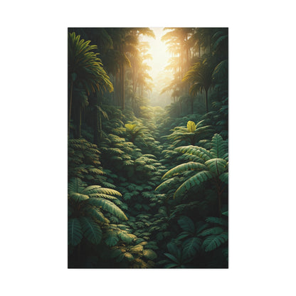 Lush rainforest Wall Art & Canvas Prints