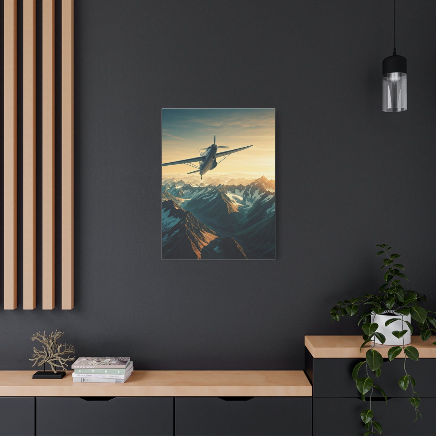 Above the Mountains at First Light Wall Art & Canvas Prints
