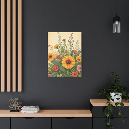Desert Wildflower Harmony Wall Art & Canvas Prints