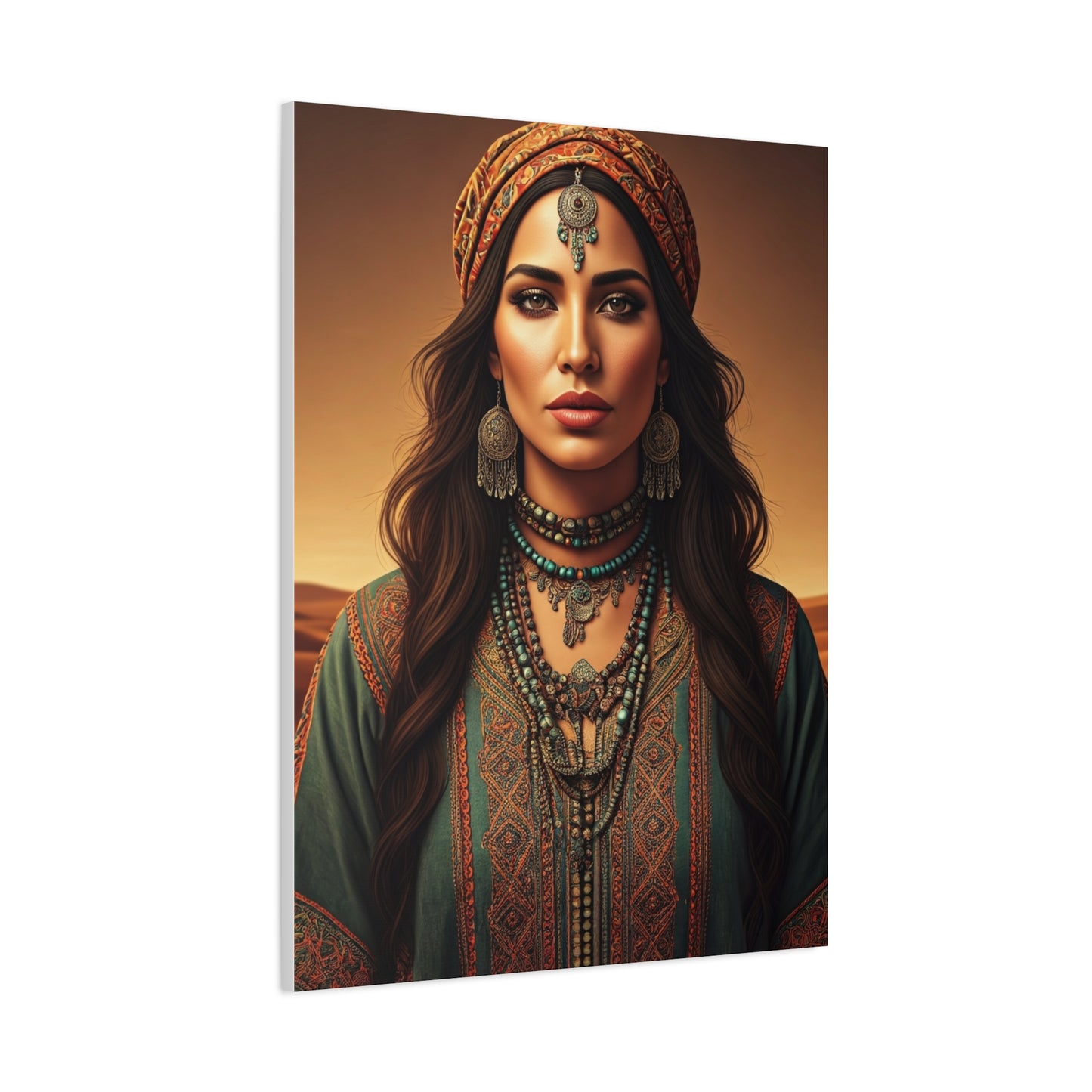 Tribal Grace Bohemian Queen Wall Art & Canvas Prints