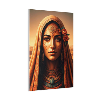 Sacred Desert Muse Portrait Wall Art & Canvas Prints