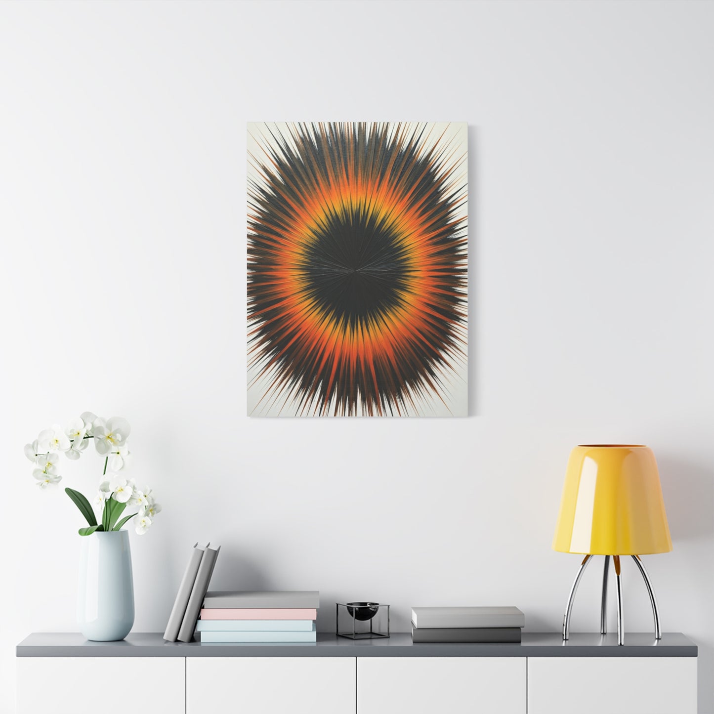 Solar Ember Halo Wall Art & Canvas Prints