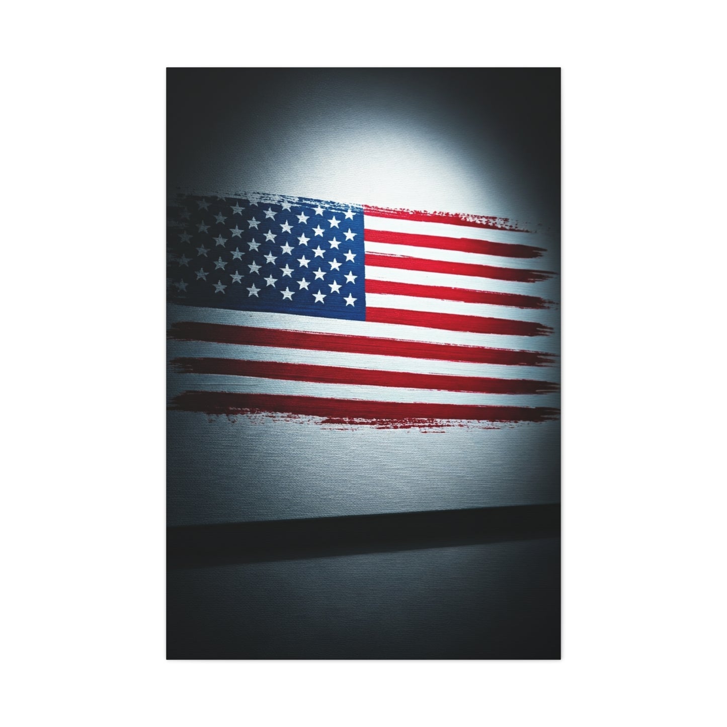 Modern Framed Stars and Stripes Wall Art & Canvas Prints