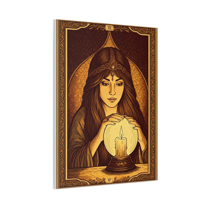 Mystic Candle Seer Wall Art & Canvas Prints
