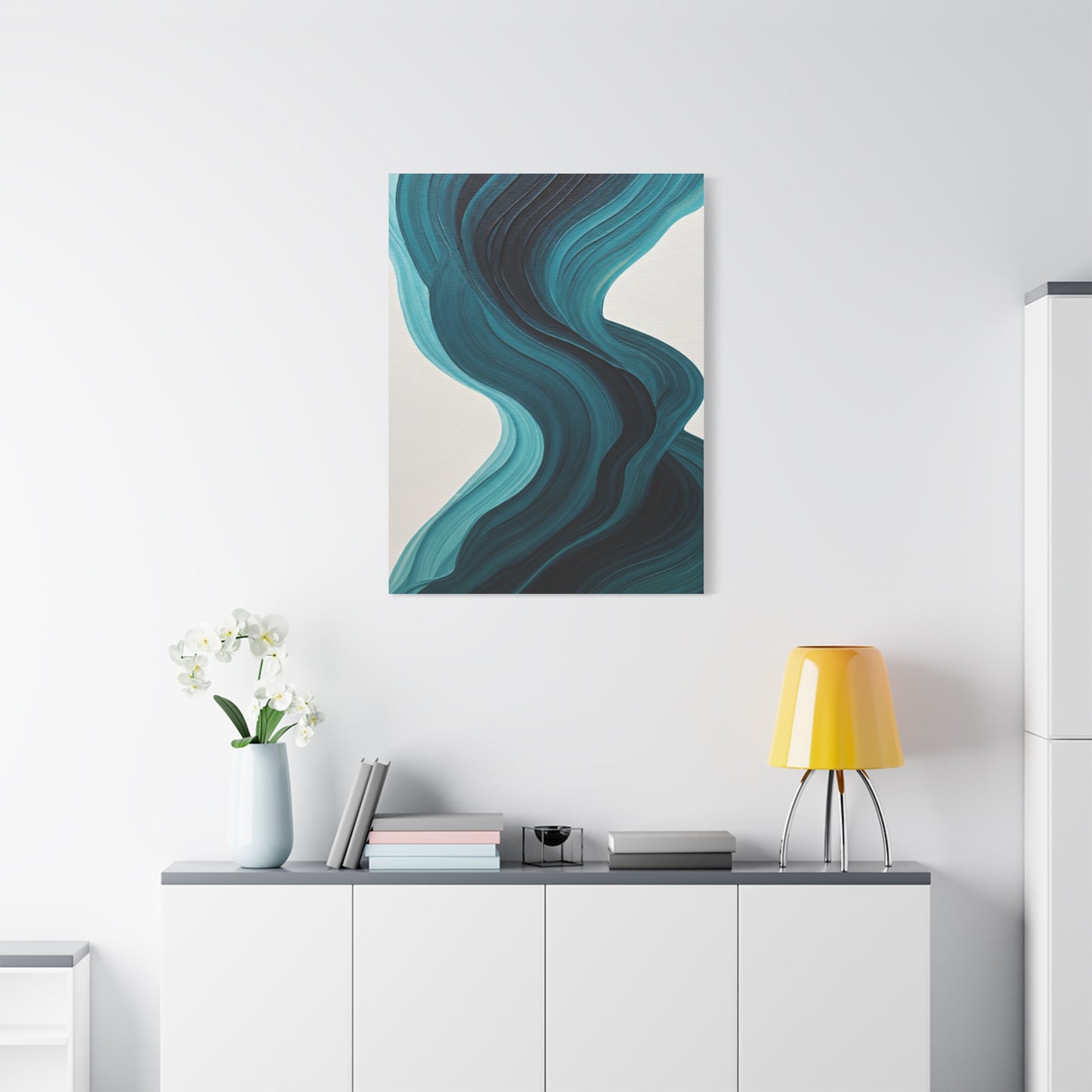 Ocean Veil Abstract Wall Art & Canvas Prints