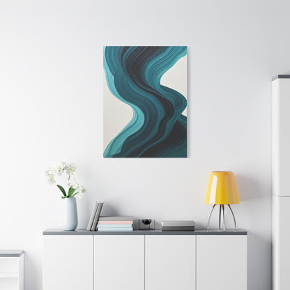 Ocean Veil Abstract Wall Art & Canvas Prints