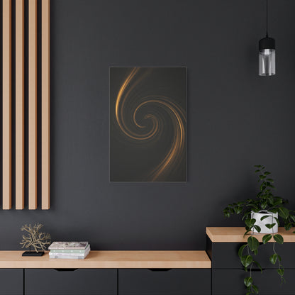 Golden Spiral Motion Abstract Wall Art & Canvas Prints