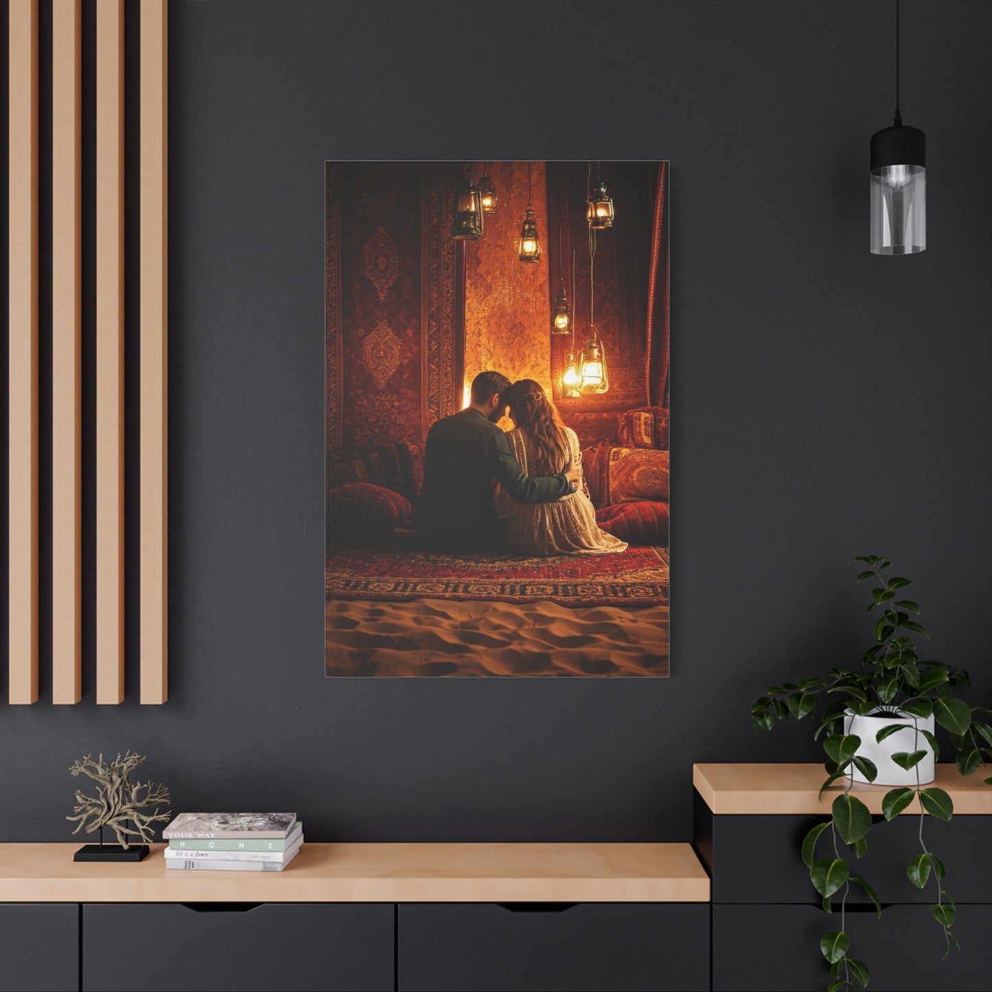 Lantern Light Bohemian Love – Wall Art & Canvas Prints