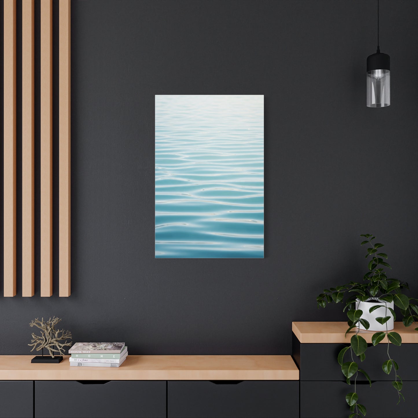 Calm Water Ripple Reflection Wall Art & Canvas Prints
