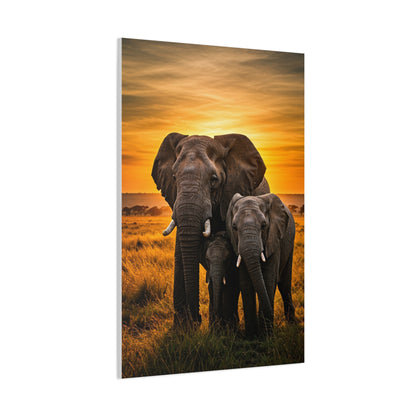 Elephant Companions Wall Art & Canvas Prints