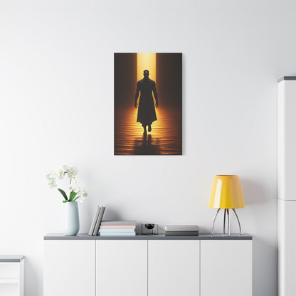 Radiant Path Silhouette Wall Art & Canvas Prints