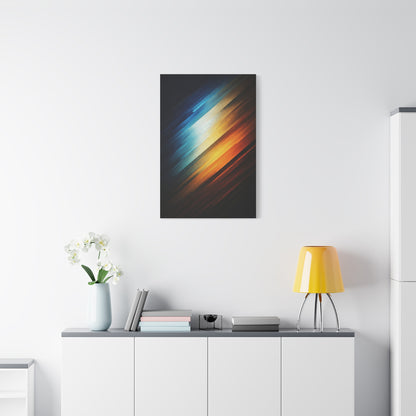 Diagonal Light Fusion Abstract Wall Art & Canvas Prints