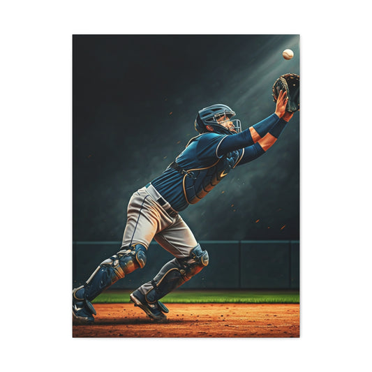 Catcher Full Extension Dive Wall Art & Canvas Prints
