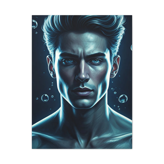 Submerged Stillness Portrait Wall Art & Canvas Prints