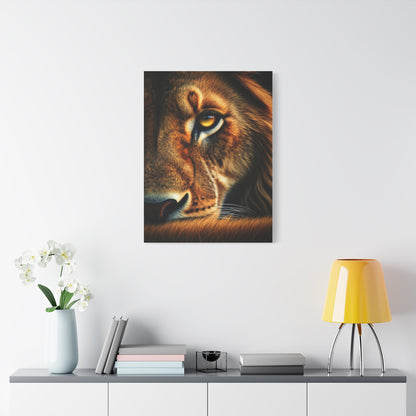 Lion’s Intensity Wall Art & Canvas Prints