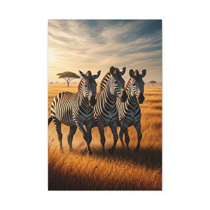 Zebra Spirit Herd Wall Art & Canvas Prints