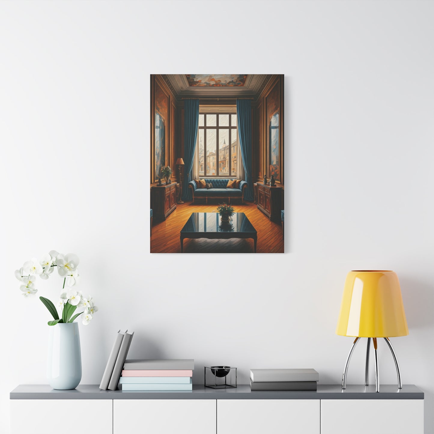 Classic Elegance Interior Scene Wall Art & Canvas Prints