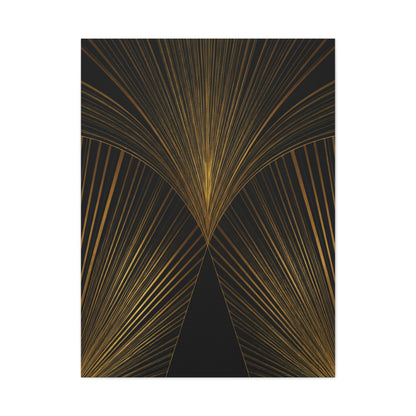 Golden Radiance Arc Deco Wall Art & Canvas Prints