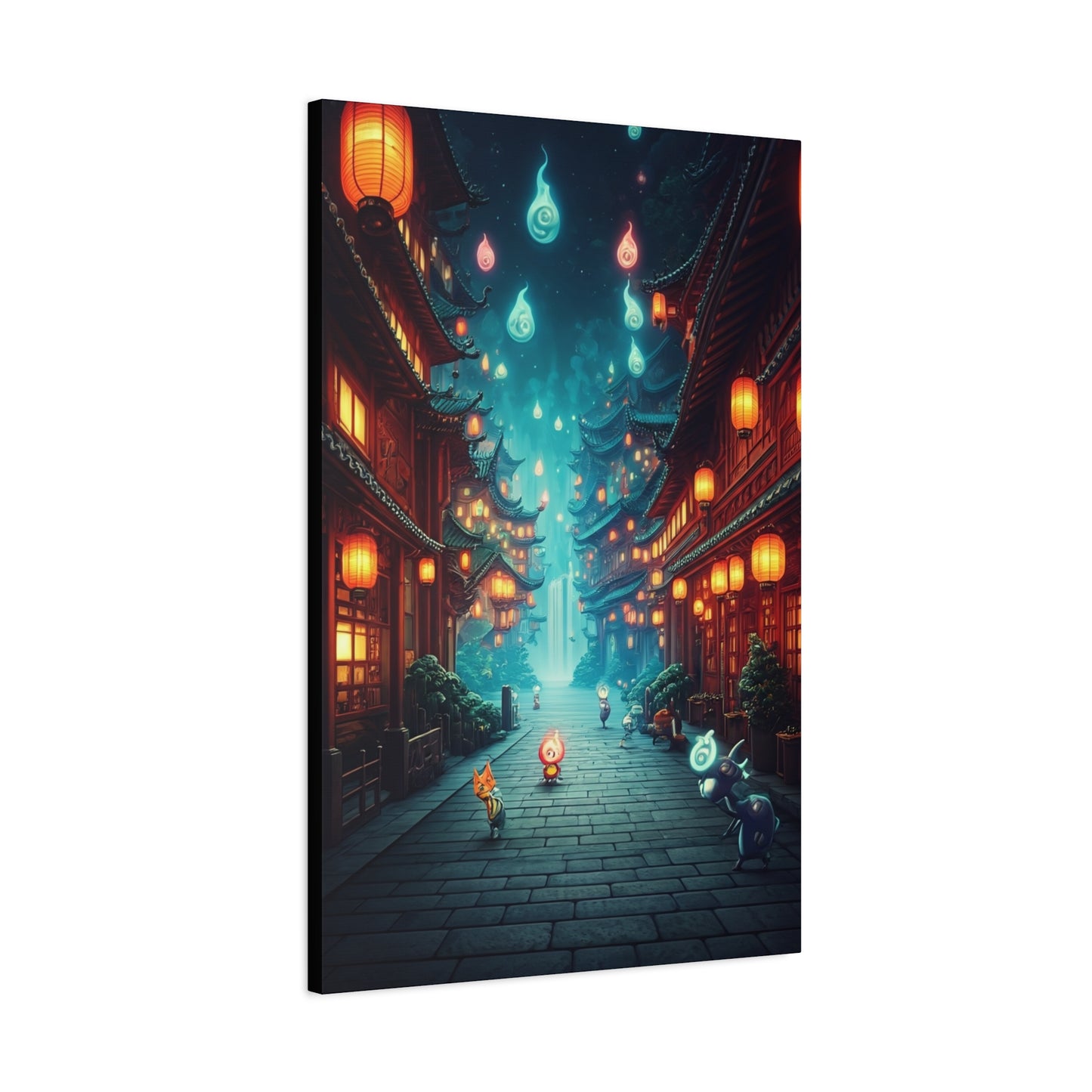 Lantern Spirit Alley Wall Art & Canvas Prints