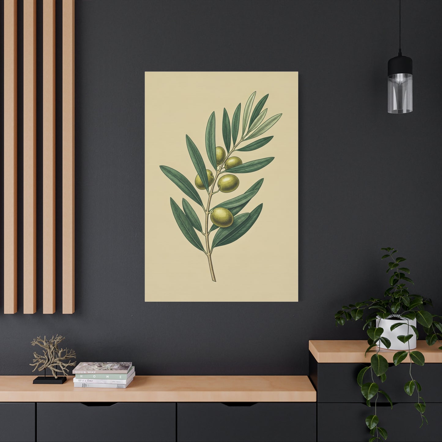 Olive Branch Study Wall Art & Canvas Prints