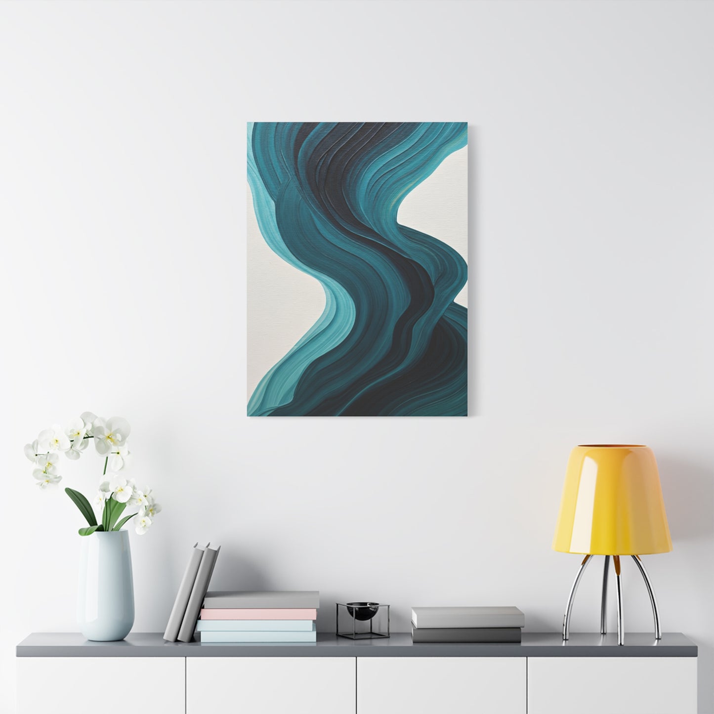 Ocean Veil Abstract Wall Art & Canvas Prints