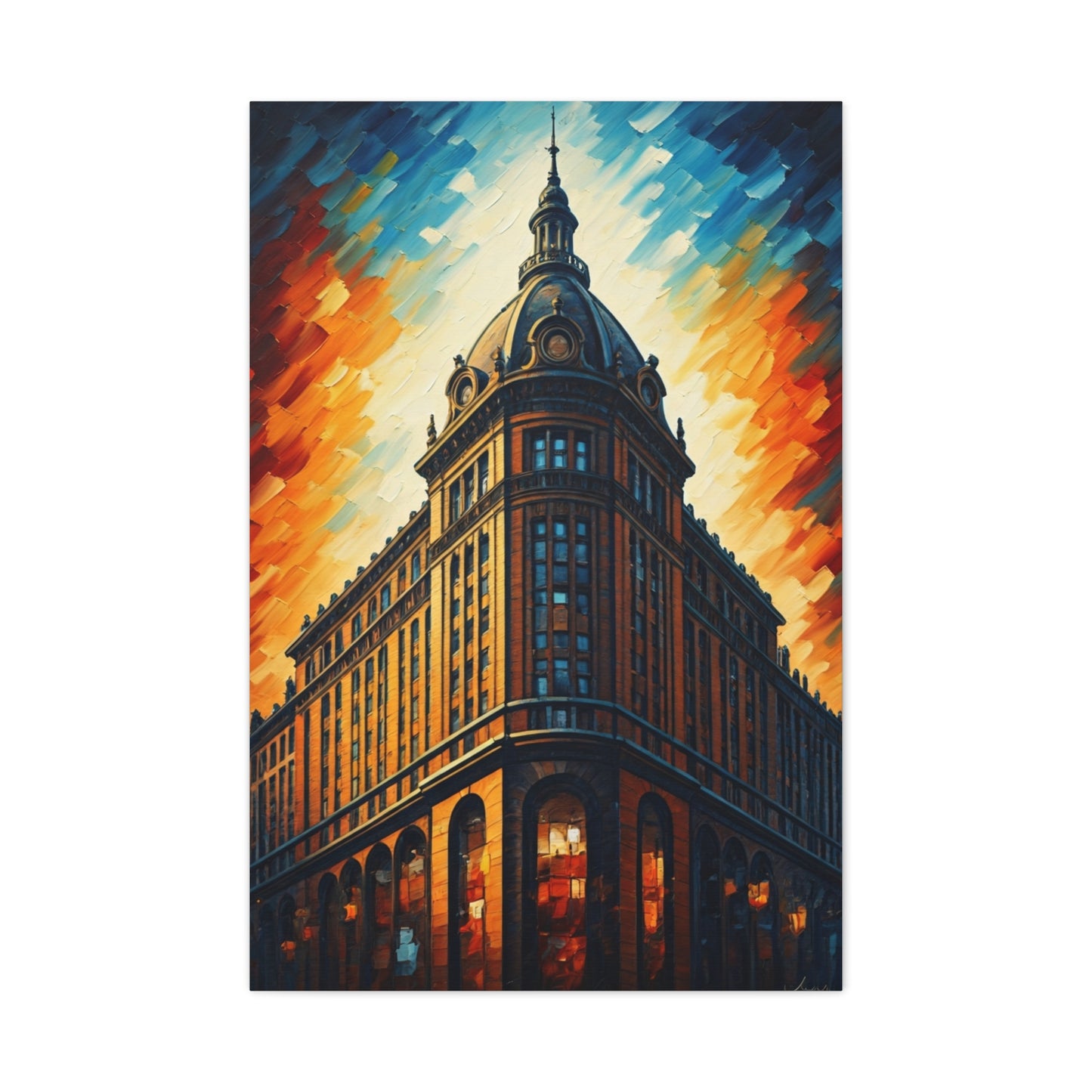 Grand Heritage Dome Architecture Wall Art & Canvas Prints