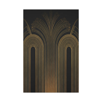 Golden Archway Symphony Art Deco Wall Art & Canvas Prints