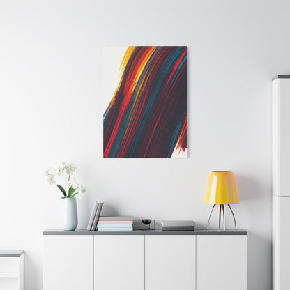 Crimson Momentum Abstract Wall Art & Canvas Prints