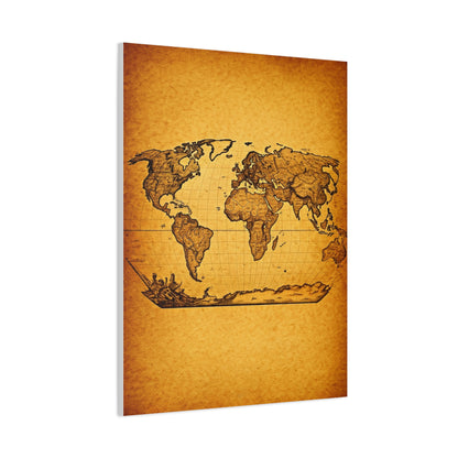 Antique Coastal Expedition Map Wall Art & Canvas Prints