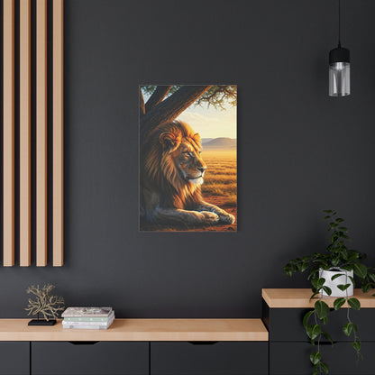 Lion of the Plains Wall Art & Canvas Prints