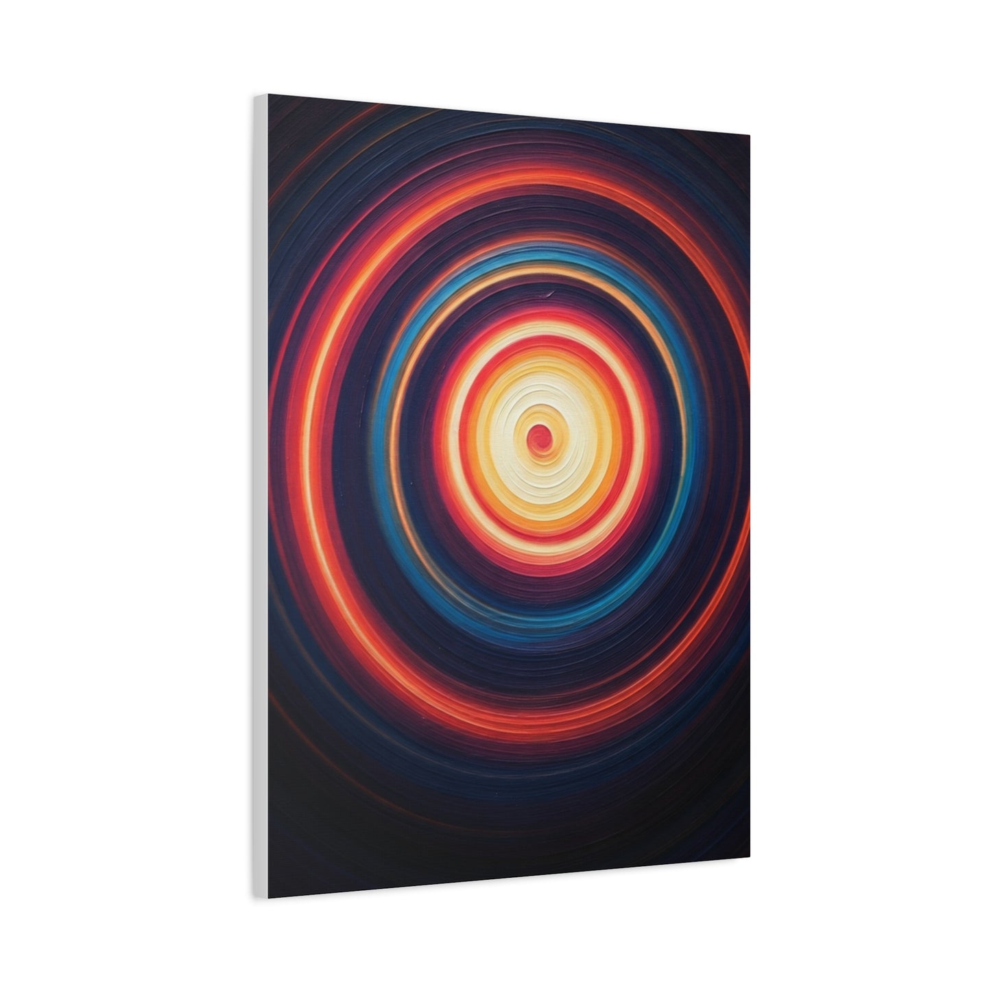 Radiant Circular Pulse Abstract Wall Art & Canvas Prints